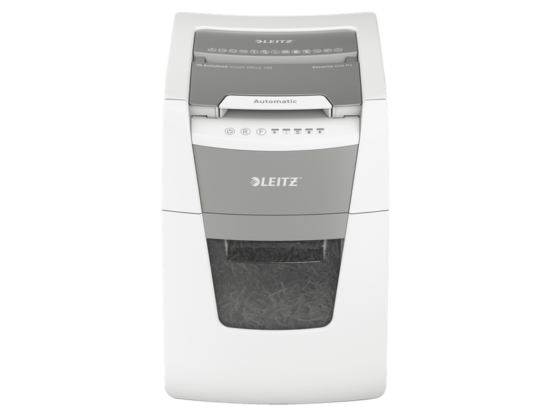 Leitz IQ Autofeed Small Office 100 P4 iratmegsemmisítő (LEITZ 80110000)