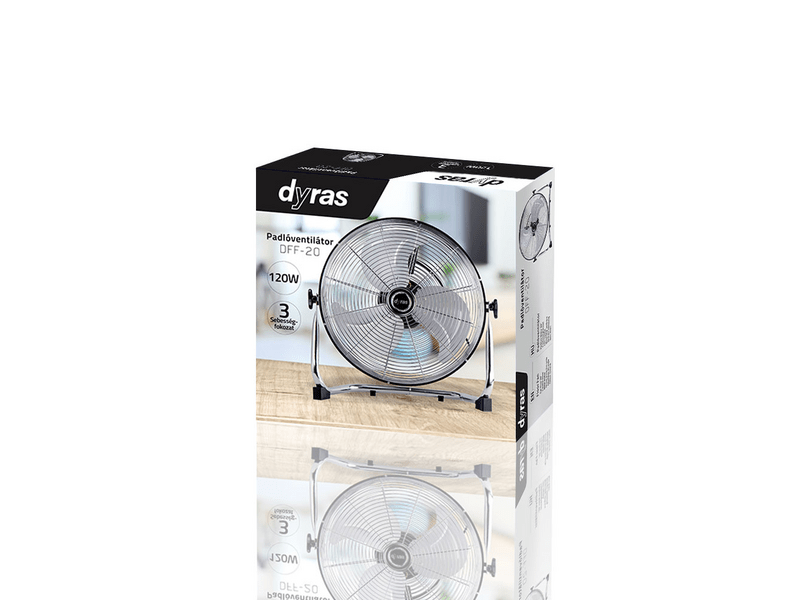 Dyras DFF-20 Podni ventilator, 50 cm