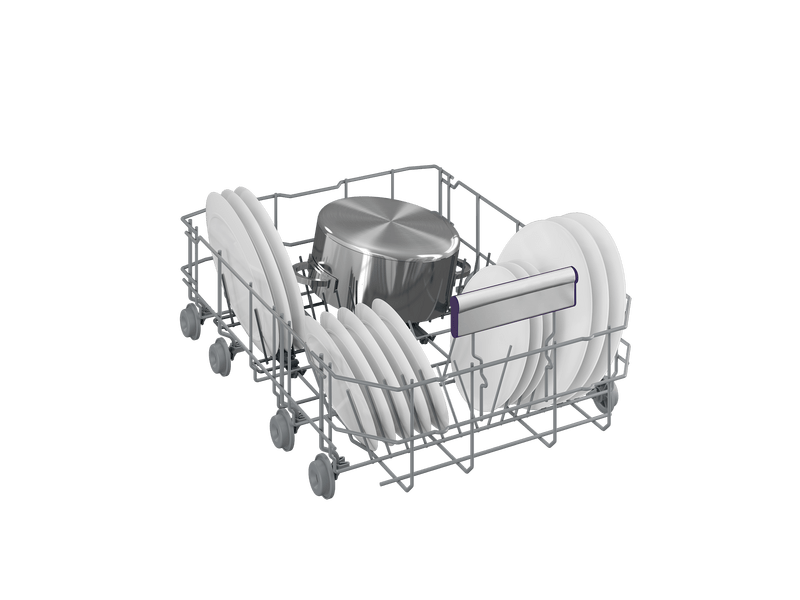 Beko DFS28123X Szabadonálló keskeny mosogatógép, inox