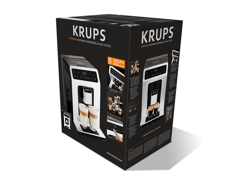 Krups EA890110 Evidence automata kávéfőző, Fehér