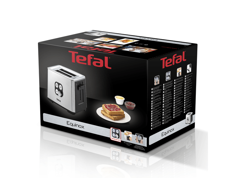 Kenyérpirító Tefal Inox Cube toaster (TT