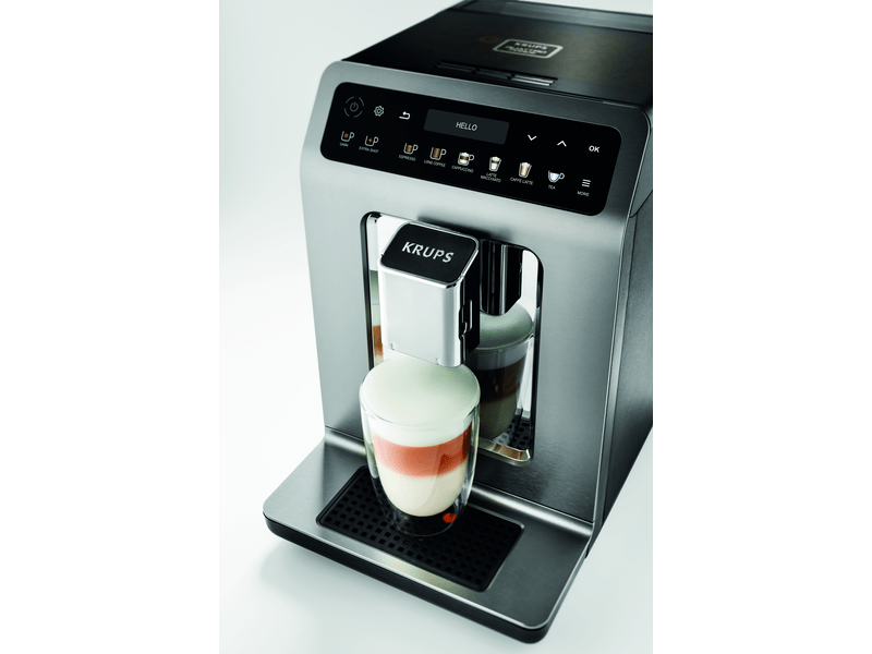 Krups EA894T10 Evidence Plus automata kávéfőző, Titán