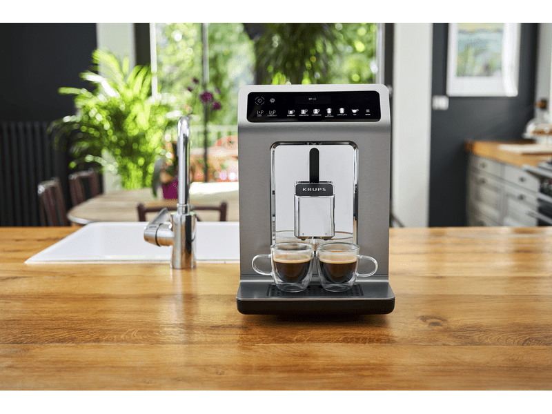 Krups EA894T10 Evidence Plus automata kávéfőző, Titán