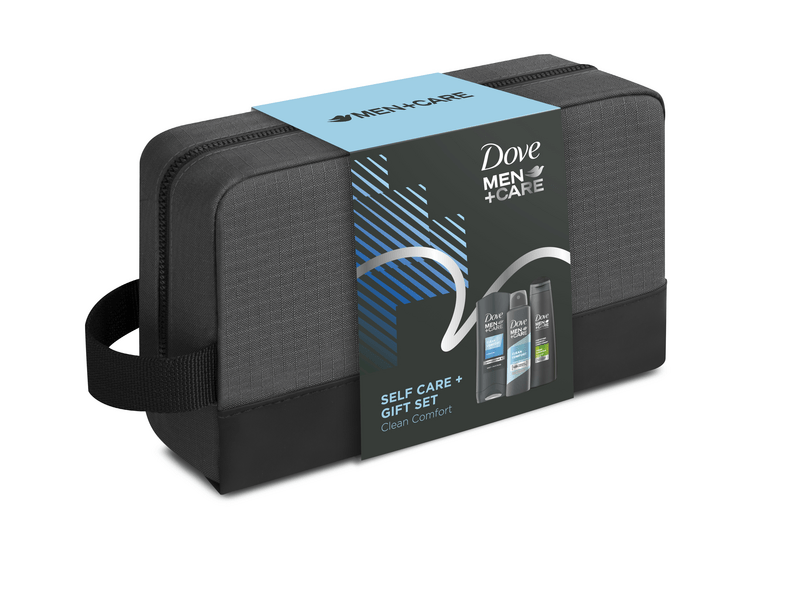 Dove Men+Care Clean Comfort Ajándékcsomag neszeszerrel