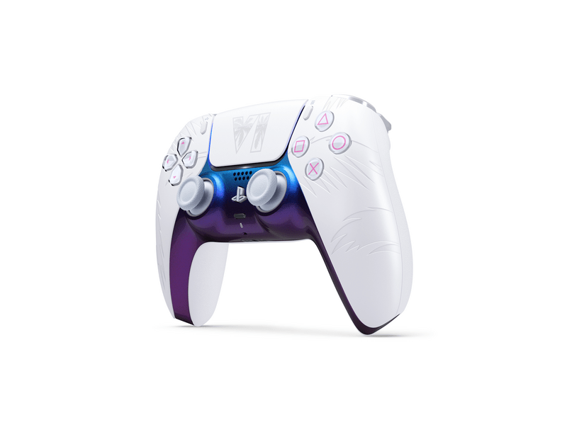 PS5 DualSense Vezeték nélküli kontroller, GTA VI White Limited Edition