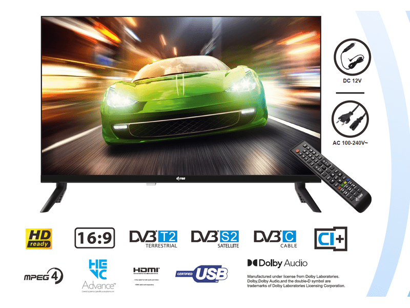 Dyras BL-24N2EU HD LED TV