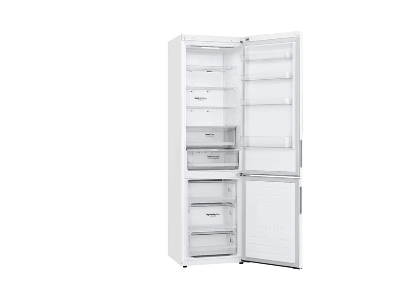 Totalnf alulfagy.hűtő,c,277/107l,fehér