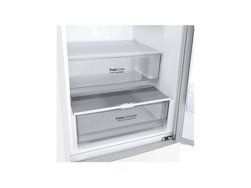 LG GBP62SWXCC Alulfagyasztós hűtőszekrény, fehér