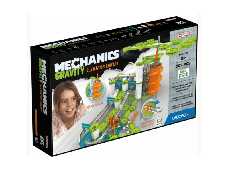 Geomag 20GMG00765 Mechanics Gravity Elevator Circuit mágneses építőjáték 207 db-os szett