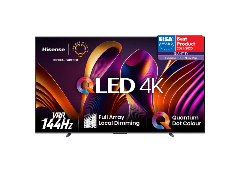 100E7NQPRO 4K UHD SmartQLED TV