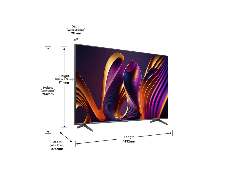 Hisense 55E7NQ PRO 4K UHD Smart QLED TV