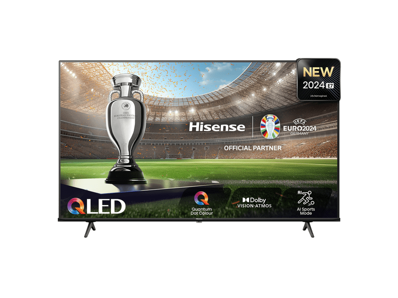 43E7NQ 4K UHD Smart QLED TV