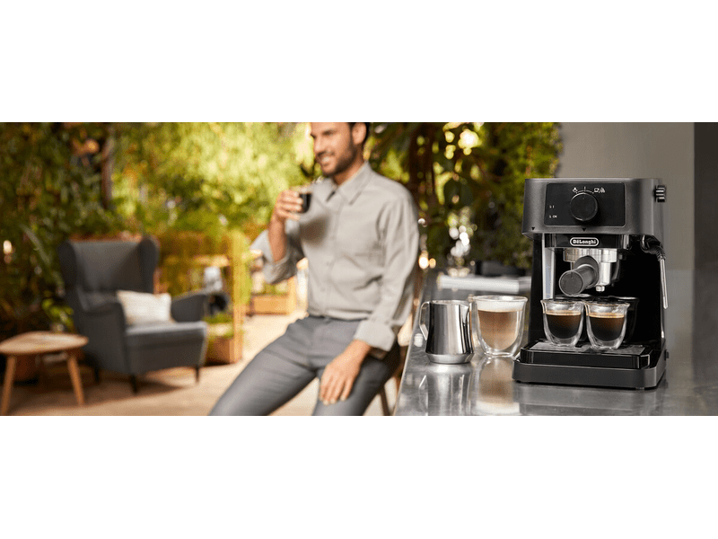 De'Longhi Stilosa EC230.BK ručni aparat za kavu, crni
