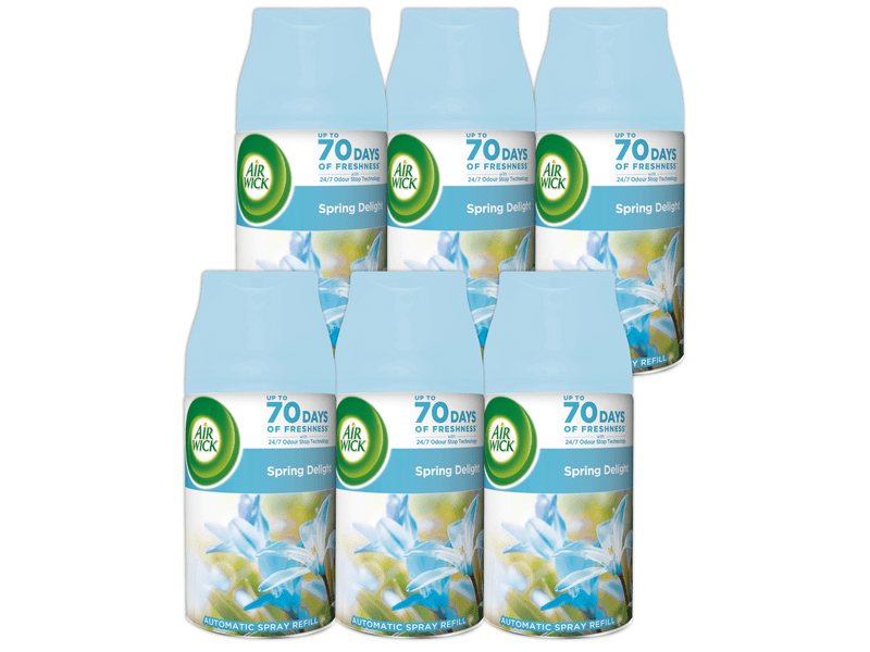 Air Wick Freshmatic utántöltő, Tavaszi szellő, 6x250ml