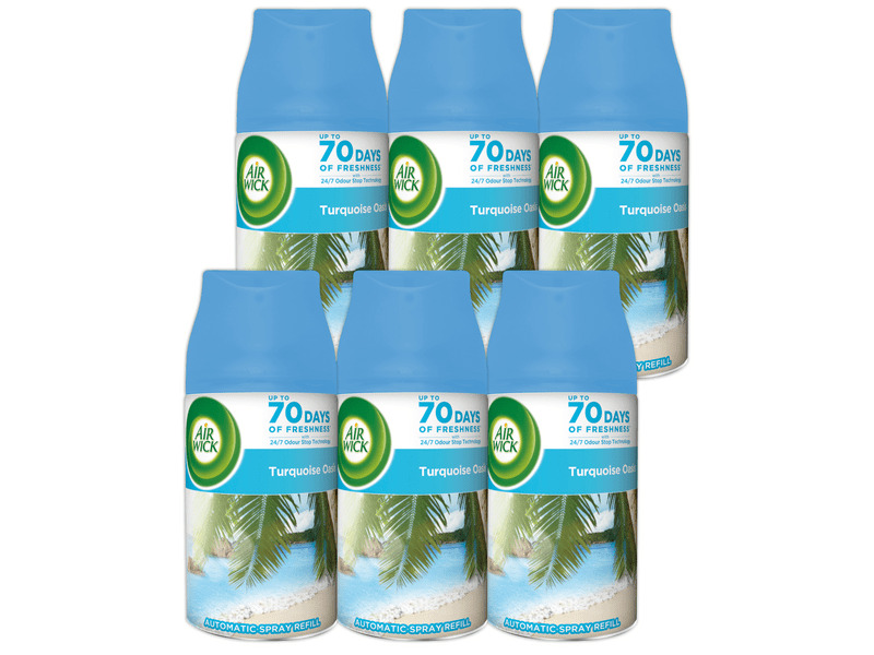 Air Wick Freshmatic utántöltő, Türkiz oázis, 6x250ml