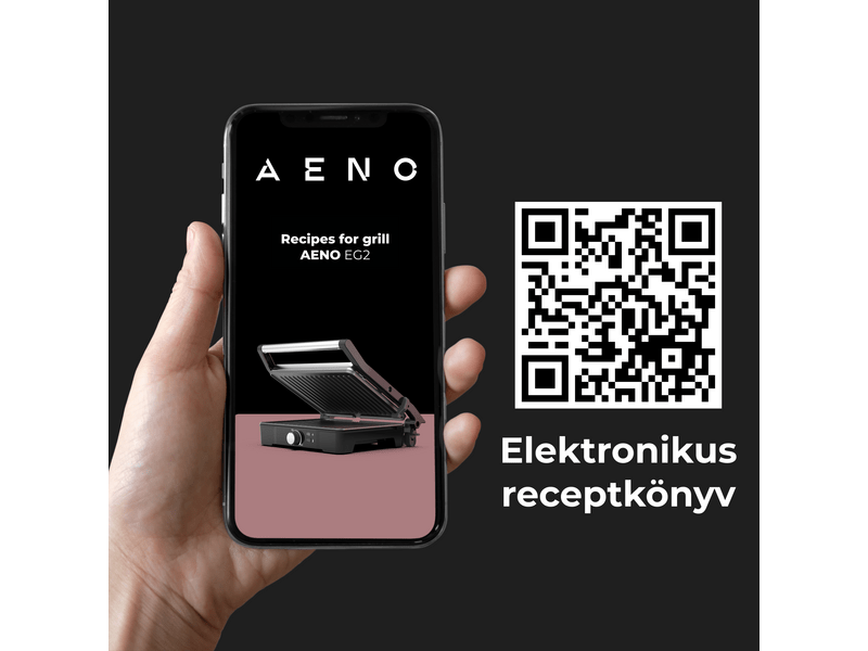 Aeno EG2 Elektromos grillsütő (AEG0002)