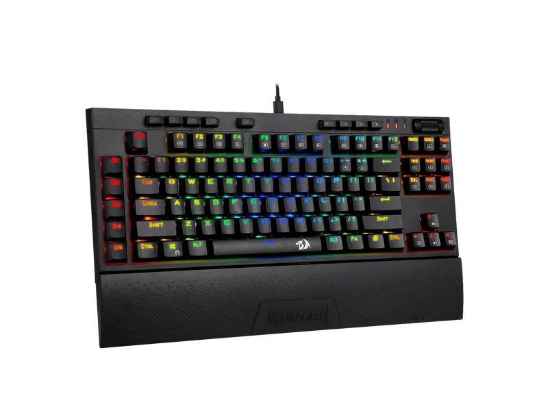 Redragon Broadsword-Pro K588 mechanikus RGB gamer billentyűzet (blue switch)