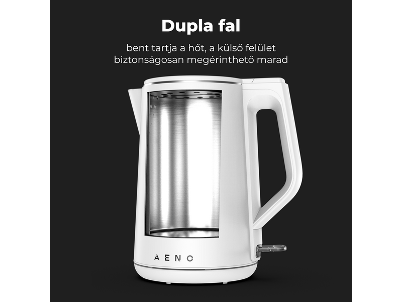 Aeno EK2 Elektromos vízforraló, fehér (AEK0002)