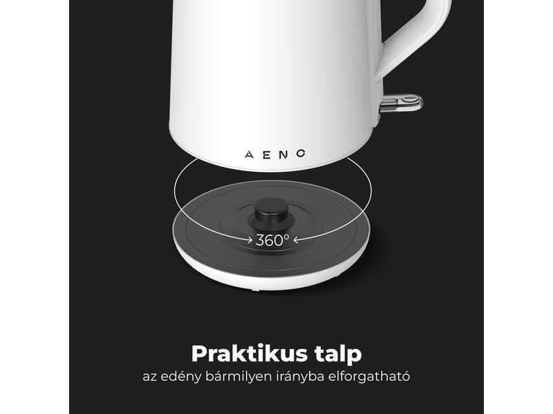 Aeno EK2 Elektromos vízforraló, fehér (AEK0002)