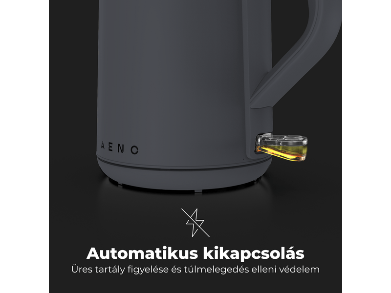 Aeno EK4 Elektromos vízforraló, szürke (AEK0004)
