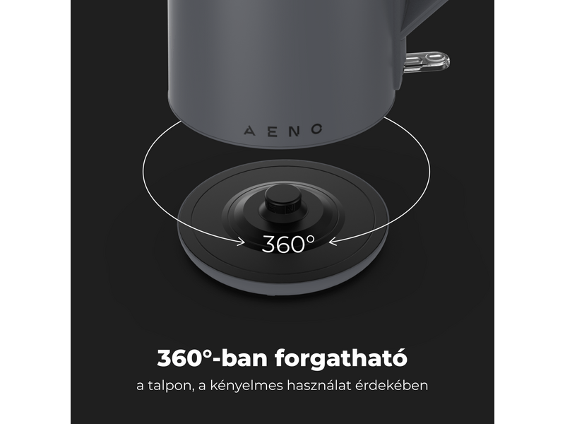 Aeno EK4 Elektromos vízforraló, szürke (AEK0004)