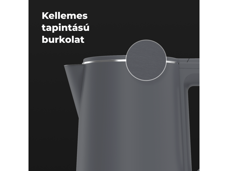 Aeno EK4 Elektromos vízforraló, szürke (AEK0004)