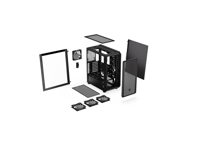 Endorfy Arx 500 ARGB Számítógépház (EY2A011)