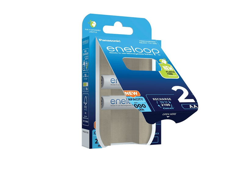 Panasonic eneloop BK-3MCDE/2BE AA/ceruza 2000mAh Ni-MH akkumulátor, 2db