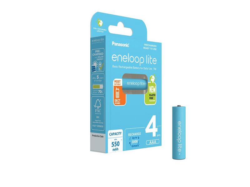 Eneloop BK-4LCCE/4BE AAA/mikro 550mAh akkumulátor 4db
