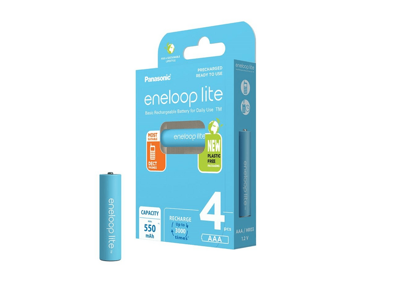 Eneloop BK-4LCCE/4BE AAA/mikro 550mAh akkumulátor 4db