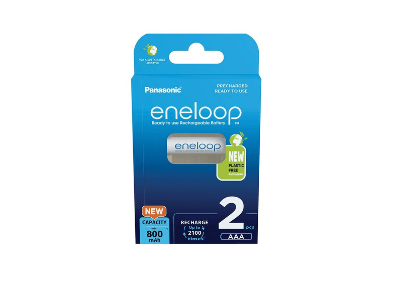 Panasonic eneloop BK-4MCDE/2BE AAA/mikro 800mAh Ni-MH akkumulátor, 2db