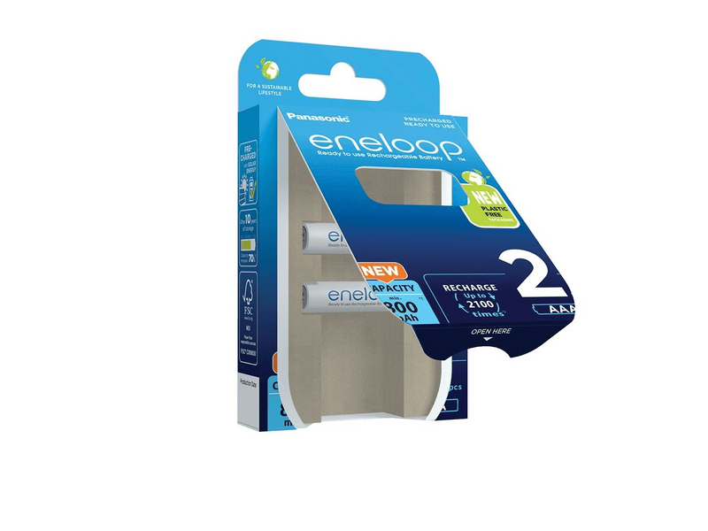 Panasonic eneloop BK-4MCDE/2BE AAA/mikro 800mAh Ni-MH akkumulátor, 2db