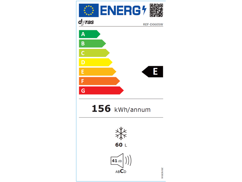 Dyras REF-D060SW Zamrzivač s jednim vratima