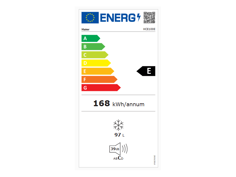 Haier HCE100E Series 3 Fagyasztóláda