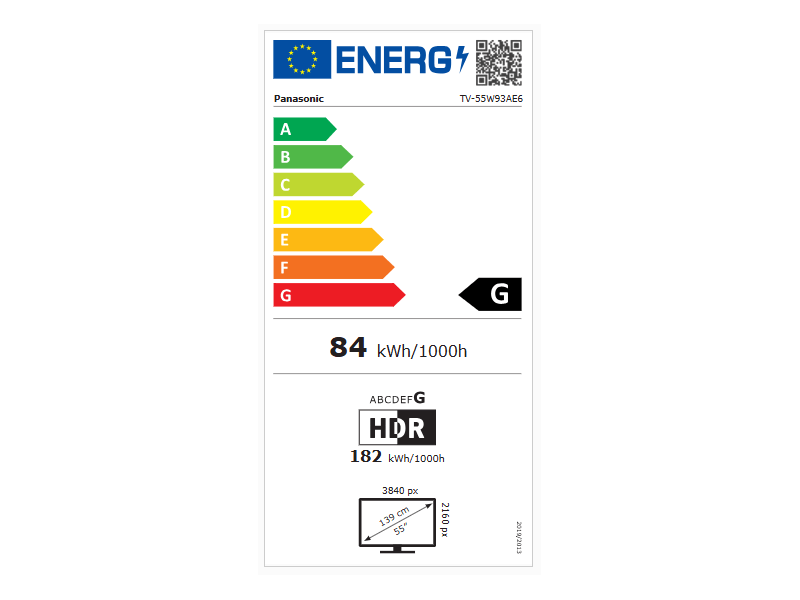 Panasonic TV-55W93AE6 55