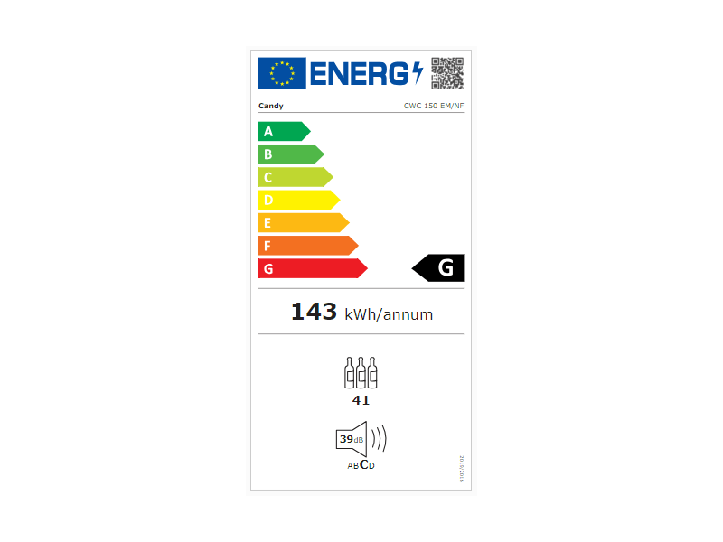 Candy CWC 150 EM/NF Borhűtő