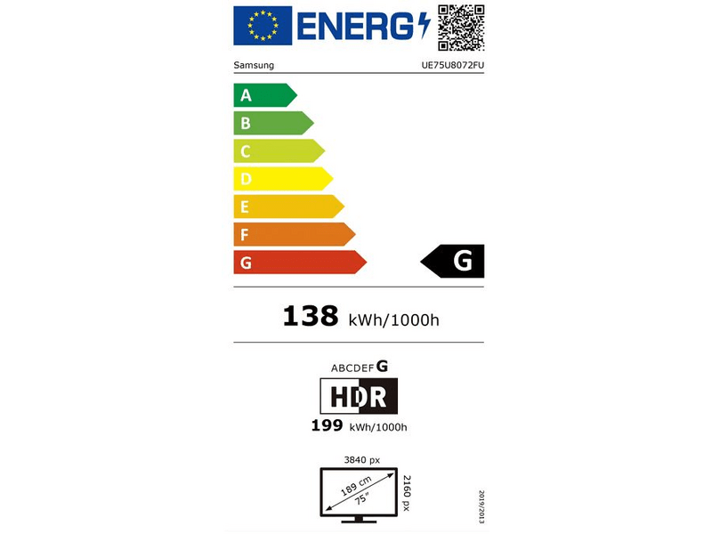 Samsung UE75U8072FUXXH 75" 4K UHD Smart LED televizor