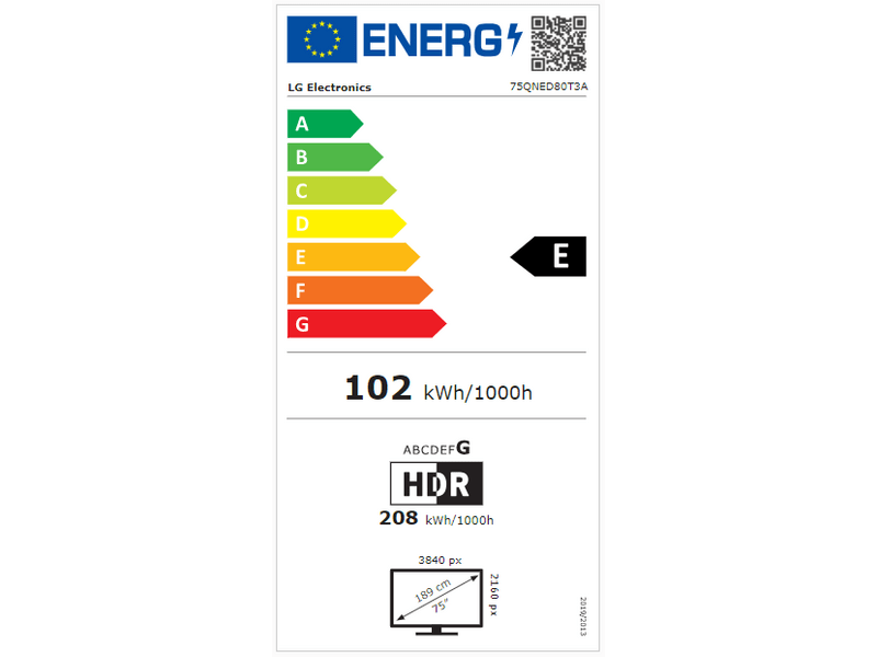 LG 75QNED80T3A 75