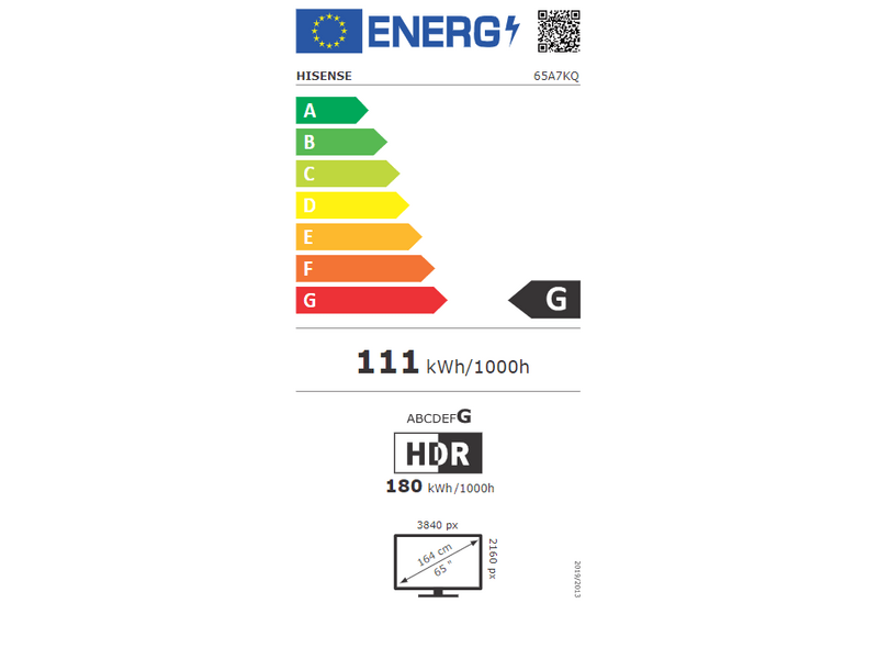 Hisense 65E7KQ PRO 4K UHD Smart QLED TV