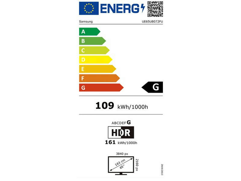 Smart LED TV, 165 cm