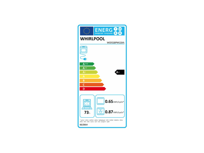 Whirlpool WOI5S8PM1SXA Beépíthető sütő + Whirlpool WB S2560 NE Beépíthető indukciós főzőlap