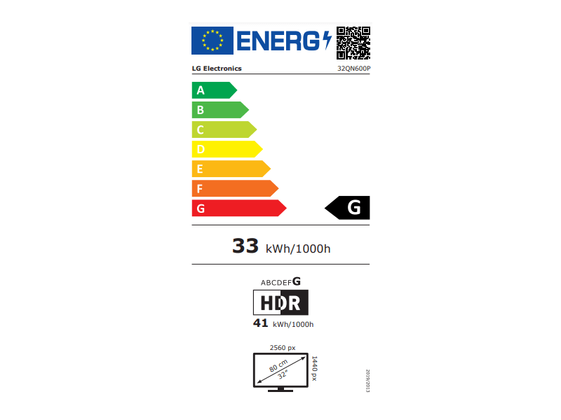 LG 32QN600P-B QHD 31.5