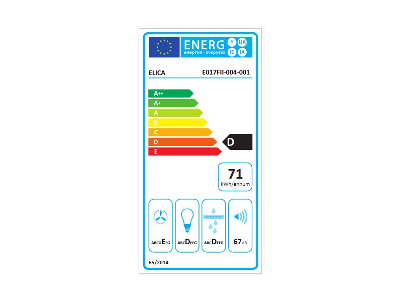 Elica Era C X/A/72 Páraelszívó (PRF0142741)