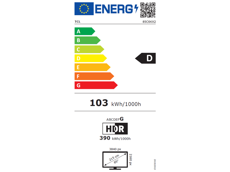 TCL 85C6K 85
