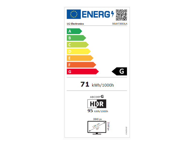 Smart LED TV, 4K UHD, HDR, webOS