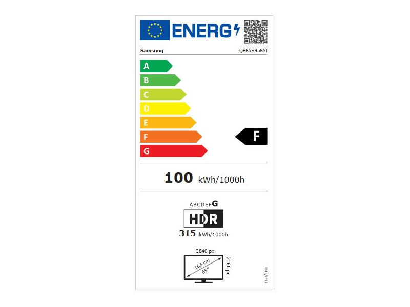 Samsung QE65S95FATXXH 65