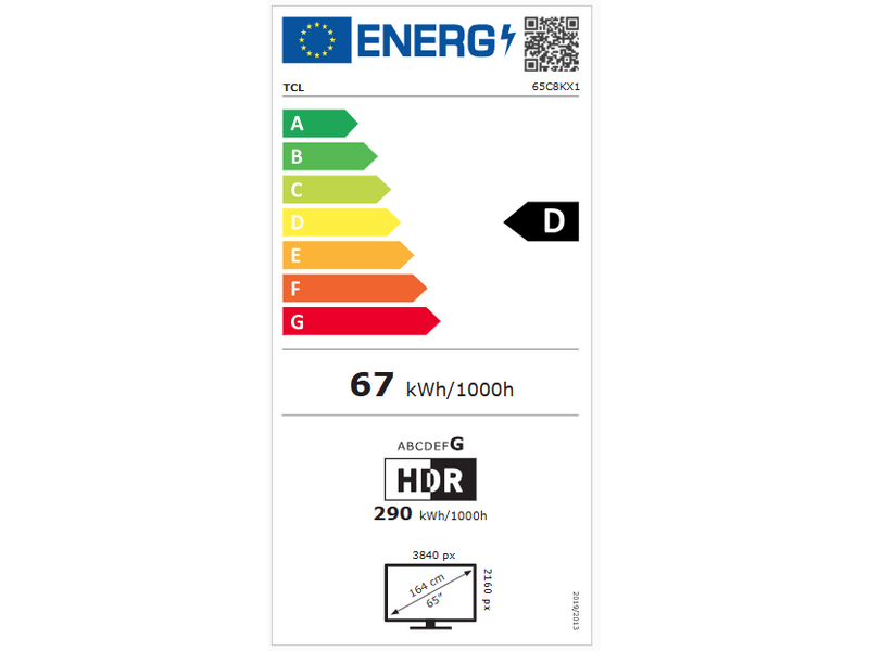 TCL 65C8K 65" 4K UHD Smart QD-MiniLED televizor