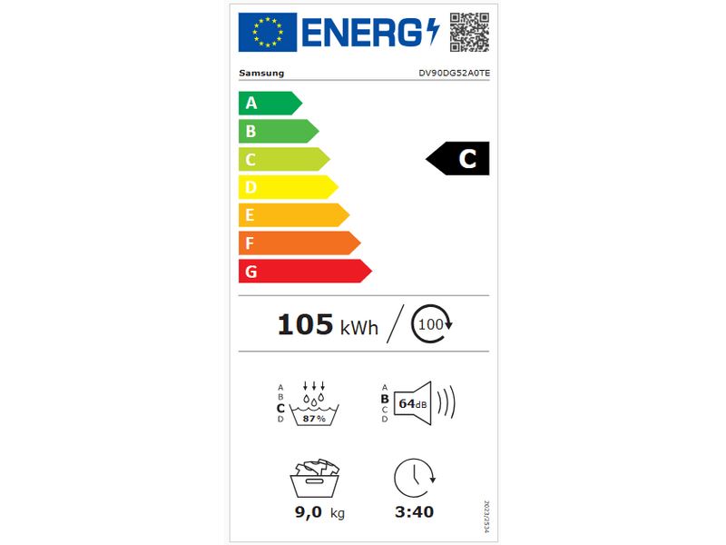 Electrolux EW7D495UCE DelicateCare 700 sušilica