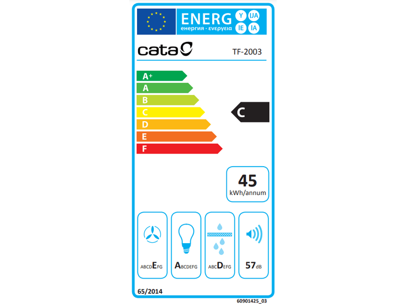 Cata TF-2003/70 LED Páraelszívó