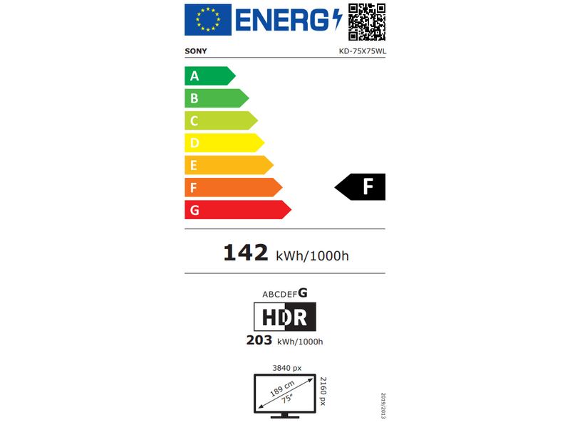 Sony KD75X75WLAEP 75